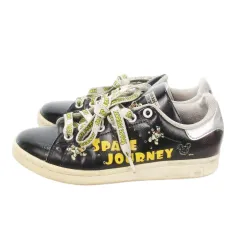 ディズニー Disney × アディダスオリジナルス adidas originals "SPACE JOURNEY" SUPRESTAR & STAN SMITH スニーカー ローカット レザー 宇宙服 ミッキー ロゴ 22.0cm 紺 HQ2173のサムネイル