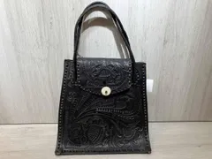CarvingTribes  トートバッグ　BLK  使用感あり