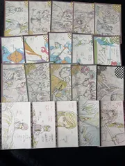 鬼滅の刃　原画　ポストカード　カフェ　ufotable  竈門炭治郎 我妻善逸 嘴平伊之助 竈門禰豆子 煉獄杏寿郎 冨岡義勇 胡蝶しのぶ 宇髄天元 時透無一郎 伊黒小芭内 甘露寺蜜璃 不死川実弥 悲鳴嶼行冥 栗花落カナヲ等 約200点まとめ売り