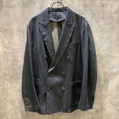 CABaN コットンデニム ダブルブレストジャケット Mサイズ 現行タグ