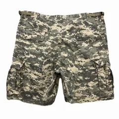 ロスコ カーゴ ハーフパンツ メンズ XL デジタルカモ 迷彩 カットオフ 切りっぱなし ポリコットン BDU 短パンのサムネイル