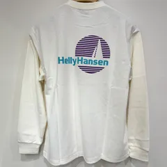 【楠本質店/元住吉】新品・未使用品　ヘリーハンセン　HELLY HANSEN　HHロゴ　ロンT　長袖　TSC L/S Tee　HH32495　オフホワイト　サイズ：Sのサムネイル
