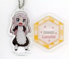 [중고] 잡화 종 아라시 쥬 [러브라이브! 시리즈 GiGO 콜라보 카페 LoveLive!Days 스탠드 첨부 데포르메아크릴 키홀더(니지가크 웨이트리스/러브라이브! 니지가사키 학원 스쿨 아이돌 동호회)]