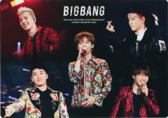 [중고] 종이 제품 BIGBANG 생일 카드 (라이브) [공식 팬 클럽 VIP JAPAN] 회원 특전
