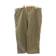 カーハート carhartt エルビーアール・オリジナル・ダンガリー・フィット LBR Original Dungaree Fit カーゴパンツ 44×32 カーキ /SS ■OS ■GY12のサムネイル