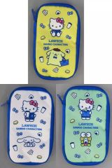 [중고] 가방 전 3종 세트 파우치 [산리오 당첨권 로손 50th Anniversary 산리오 캐릭터즈 당복]]