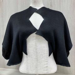 イッセイミヤケ 変形カーディガン ボレロ 半袖 ジャケット | Mercari