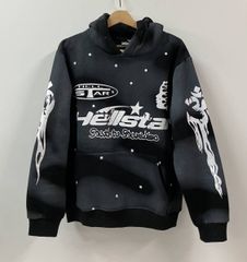 hellstar hoodie black racer Lサイズ - メルカリ