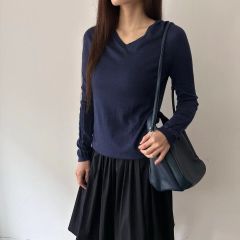 JIL SANDER ジルサンダー フレアスリーブ タートルネック ニット 