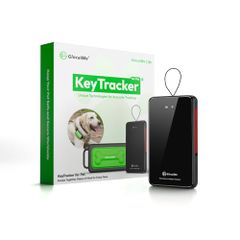 GlocalMe KeyTracker Pet GPS Tracker for Dogs and Cats, Collar Attachable, Unlimited Range, 6 Positioning Technologies, Real-Time Tracking, Cloud SIM, Global Network Service, Waterproof (f61fae9a)