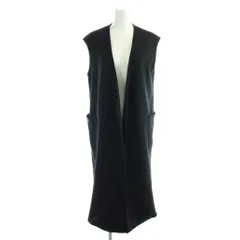 セオリーリュクス theory luxe 21AW ベスト 38 黒 ブラック ノースリーブ ノーカラー 無地 03-1402003-050-038 /APのサムネイル