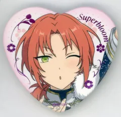 月永 レオ　スタフォニ　ハート缶バッジ　Superbloom D あんスタ 中古】バッジ・ピンズ 月永レオ 「あんさんぶるスターズ!! Cast Live