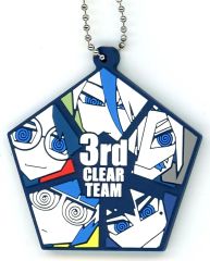 [중고] 스트랩 집합 (섹션 통과자 3rd CLEAR TEAM) 러버 스트랩 [이치 반 쿠지 블루 록 아데 쵸나루 · 타이무!] G 상