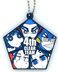 [중고] 스트랩 집합 (섹션 통과자 4th CLEAR TEAM) 러버 스트랩 [이치 반 쿠지 블루 록 아데 쵸나루 · 타이무!] G 상
