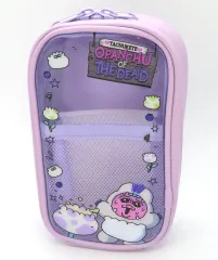 【中古】バッグ おぱんちゅうさぎ(パープル) クリアポーチ 「おぱんちゅうさぎ×アベイル」