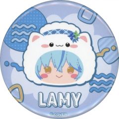 [중고] 배지 핀즈 눈꽃 라미 캔 배지 마스코트 ver. [가상 유튜브 홀로 라이브 Lovely Okaburi Mascot Series vol.3]