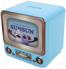 [중고] 소품 넣어 · 멀티 케이스 · 캔 케이스 퍼핏슨순 & 논논 레트로 TV 캔 (캔 케이스) [퍼핏슨순]