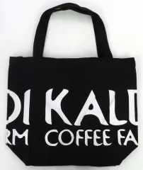 【中古】バッグ ロゴ オリジナルトートバッグ(黒) 「カルディコーヒーファーム」