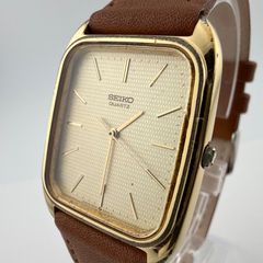 SEIKO セイコー 腕時計 稼働品 5E31-5A50 電池交換済 ゴールド - メルカリ
