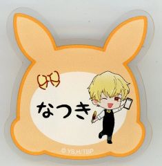 最安値⭐︎ 多聞くん今どっち 石橋ナツキ ハート缶バッジ パステル