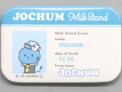 【中古】バッジ・ピンズ マイクン(河野純喜) 店員ネーム風缶バッジ(ミルクスタンド) 「JOCHUM」