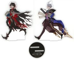 マチ☆アソビ 本庄雷太展FGO展出張版 若モリ&ダンテ アクリルスタンド