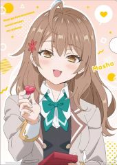 [중고] 클리어 파일 마리아 미하이로브나 쿠조 (마샤) A4 클리어 파일 [때때로 보소와 러시아어로 데레하는 옆 아리아 씨]