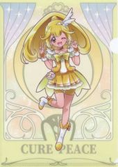 [중고] 클리어 파일 큐어 피스 [플랫 가샤폰 프리큐어 올스타즈 클리어 파일 컬렉션 vol.4]