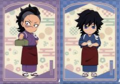 鬼滅の刃】ポップアップショップ きめつ食堂 ミニクリアファイル／不死