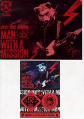 [중고] 클리어 파일 장켄 조니 / 가로형 MWAM 클리어 파일 스티커 세트 [이치 반 쿠지 MAN WITH A MISSION 15th ANNIVERSARY] I상