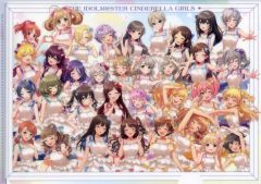 [중고] 클리어 파일 집합 A4 클리어 파일 [아이돌 마스터 신데렐라 걸스 Once Upon a St@rs Memorial Cafe] 예약 내점 특전
