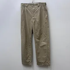 【加古川店】 中古 MILITARY衣料 | ミリタリーイリョウ チノパンツ フランス軍:M52 後期 ベージュ サイズ：35 【107】のサムネイル