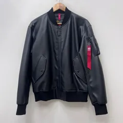 【加古川店】 中古 ALPHA | アルファ レザー L-2B シンセティック TA1738-001 ブラック サイズ：M 【93】のサムネイル