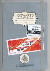 [중고] 노트 메모장 하드 커버 노트 (HOGWARTS) [Happy 복권 환상적인 비스트] C 상