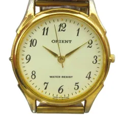 オリエント ORIENT QB1K-AQ 腕時計 ウォッチ クォーツ ラウンド ゴールド色 ■GY11 /MQのサムネイル