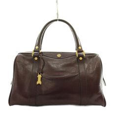 D340 Etienne Aigner レザー2WAYハンドバッグ ボルドー - メルカリ