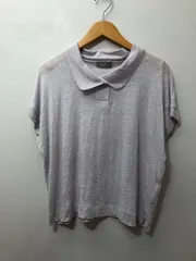 253☆MARGARET HOWELL マーガレットハウエル☆LINEN JERSEY POLO【２】ポロシャツのサムネイル