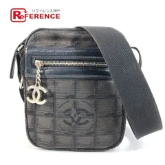 CHANEL シャネル ショルダーバッグ ポシェット CC ココマーク ロゴ A30913 ナイロンキャンバス ブラック
