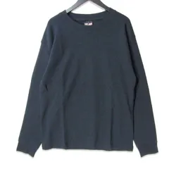 美品 BAYSIDE ベイサイド サーマルロングスリーブ MADE IN USA ヘビーウェイト 7.5oz 長袖Tシャツ ネイビー M 27113750のサムネイル