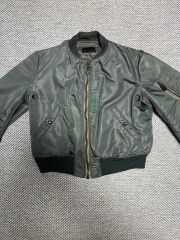 50s MA 1 黒タグ DOBBS INDUSTRIES アルファ 米軍 実物 - メルカリ