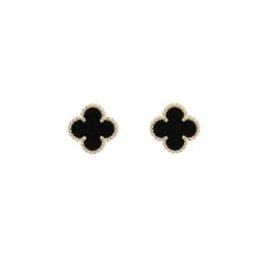 ヴァンクリーフ&アーペル ピアス スウィート アルハンブラ ピアス オニキス K18YGイエローゴールド VCARA44900 ジュエリーのサムネイル