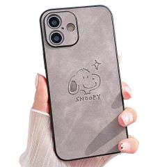 TPU 용 커버 렌즈 보호 아이폰 16plus 무선 충전 대응 스마트 폰 케이스 지문 방지 케이스 귀여운 용 iPhone16plus iPhone16plus 용 스누피 커버