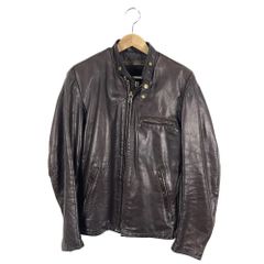 レザージャケット　 ファイヤーマンジャケット　60s 70s ライダースジャケット レザー ファイヤーマンバックル 短丈 60s 70s