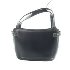 バリー BALLY ハンドバッグ ミニトート レザー ロゴ 黒 ブラック ■GY18 /MQ