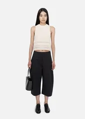 AMOMENTO Crochet Knit Vestのサムネイル