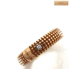 DAMIANI メトロポリタン ドリーム PG ダイヤモンド リング 1PD 約12.5号 ピンクゴールド 仕上げ済 美品 ダミアーニ ◆送料込◆質屋-12030のサムネイル