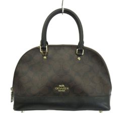 COACH シグネチャーF27853 ブラウン 総柄 レディース トートバッグ 