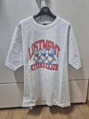 LMC クマ ドール 半袖 Tシャツ メランジ グレー Lのサムネイル