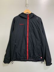 Mammut フード付き ブラック ナイロンジャケット - メルカリ