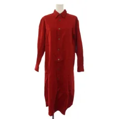 ジュンヤワタナベ JUNYA WATANABE COMME des GARÇONS シャツ ワンピース ロング 長袖 S レッド JF-O017 /BMのサムネイル